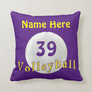 Personalised Volleyball Gifts, Volleyball Pillow