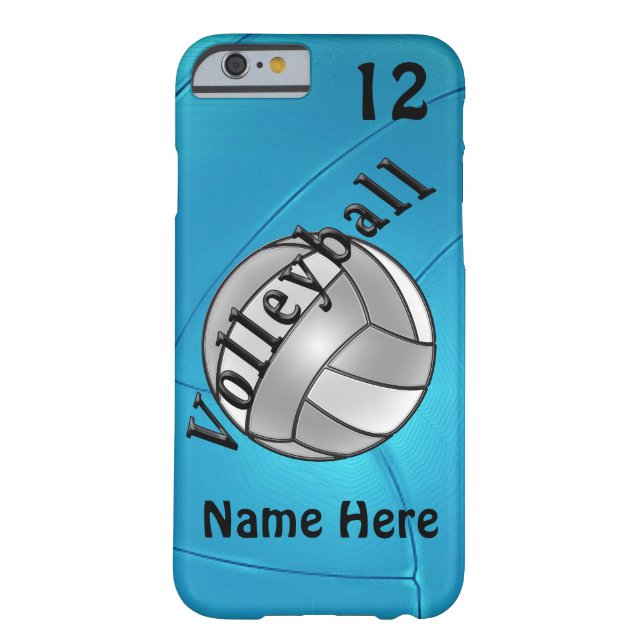 Personalised Volleyball iPhone 6 Cases for Her (Back)