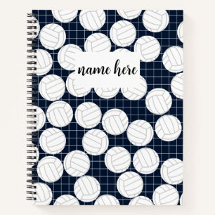 Personalised Volleyball Notebook