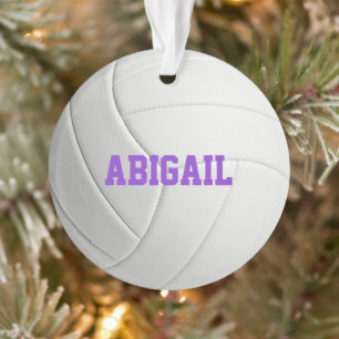 Personalised Volleyball Ornament