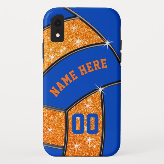 Personalised Volleyball Phone Cases, Many Styles Case-Mate iPhone Case (Back)