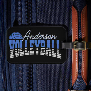 Personalised Volleyball Player ADD NAME Team Champ Luggage Tag