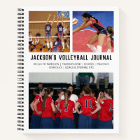 Personalised Volleyball Player Team Photo Collage