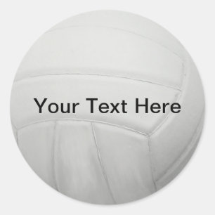 Personalised Volleyball Stickers