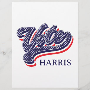 Personalised Vote Election Stars and Stripes  Flyer