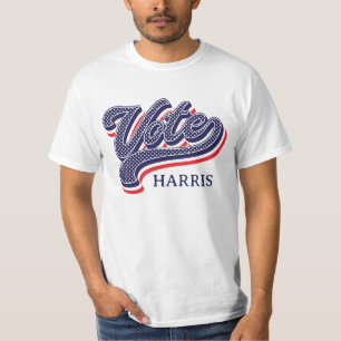 Personalised Vote Election Stars and Stripes  T-Shirt