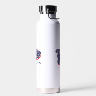 Personalised Vote Election Stars and Stripes Water Bottle