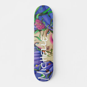Personalised Wall Art Skateboard