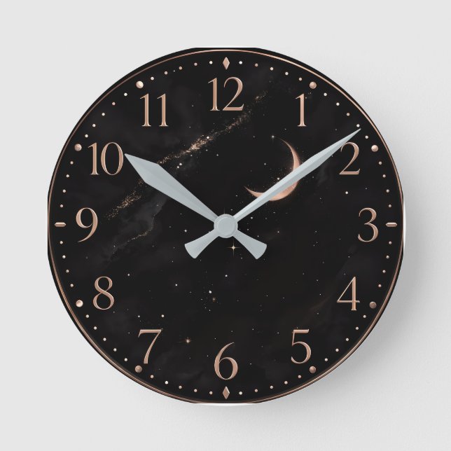 Personalised Wall Clock | Modern Home Decor Clock (Front)