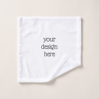 Personalised  wash cloth