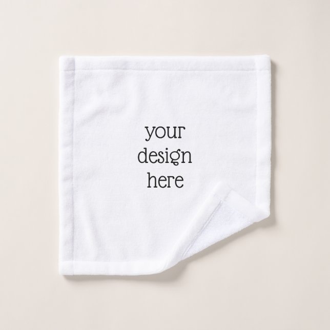Personalised  wash cloth (Wash Cloth)