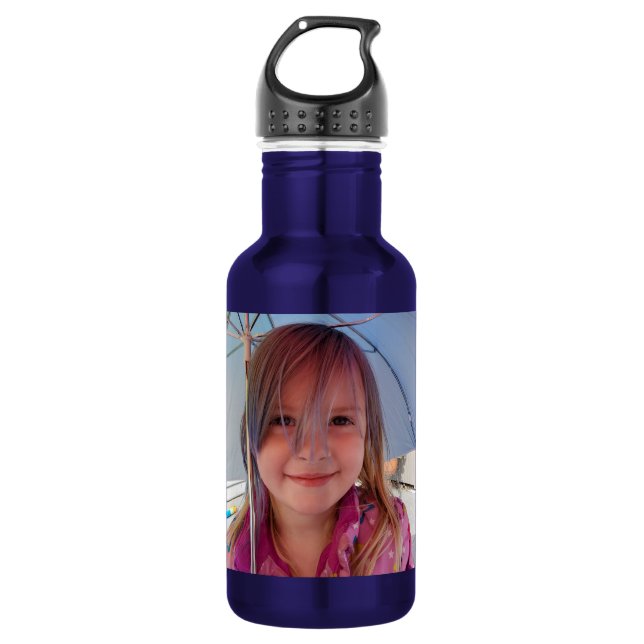 Personalised Water Bottle, Add Your Picture!    532 Ml Water Bottle (Front)
