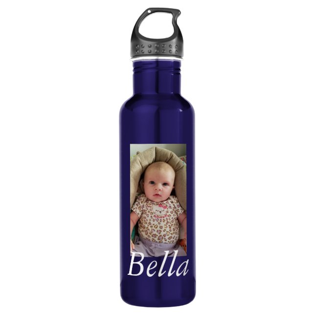 Personalised Water Bottle, Add Your Picture!  710 Ml Water Bottle (Front)