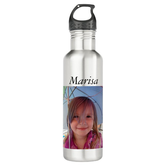 Personalised Water Bottle, Add Your Picture!   710 Ml Water Bottle (Front)