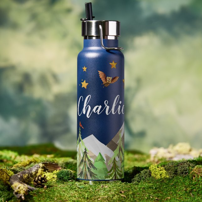 Personalised Water Bottle | Mountain Explorer! (Outdoor)