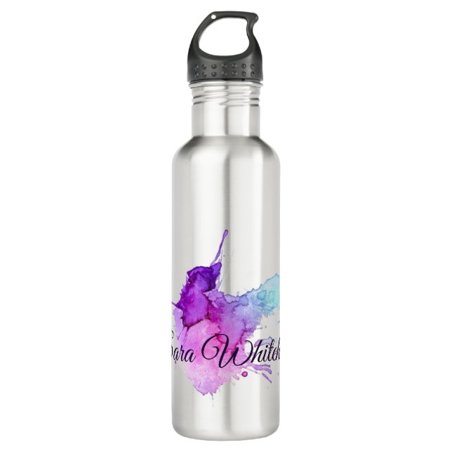 Personalised Water Bottle - Splat (Front)