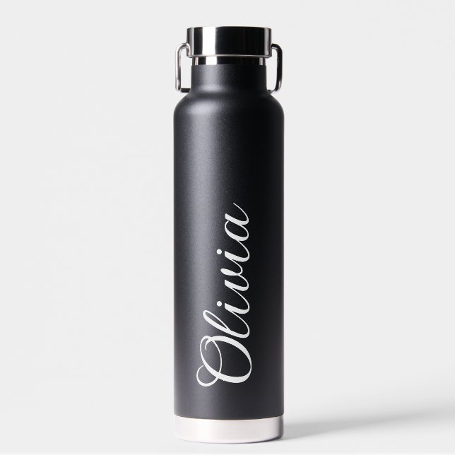 Personalised Water Bottle with my Custom Name (Front)