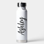 Personalised Water Bottle with Straw – Custom Name<br><div class="desc">Stay hydrated in style with this Personalised Water Bottle with Straw, customised with a name for a truly special touch. 💧🥤 Perfect for school, camp, daycare, sports, or everyday use, this reusable bottle makes hydration fun and personal. A thoughtful gift for kids or students, it helps keep drinks easily accessible...</div>