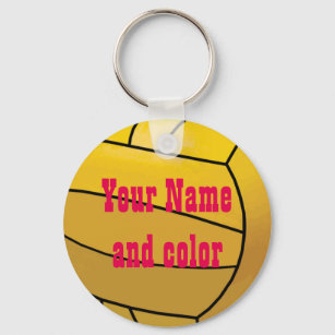 Personalised Water Polo Key Chain
