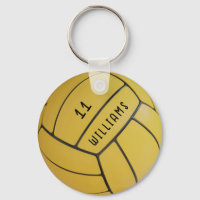 Personalised Water Polo Key Chain