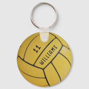 Personalised Water Polo Key Chain