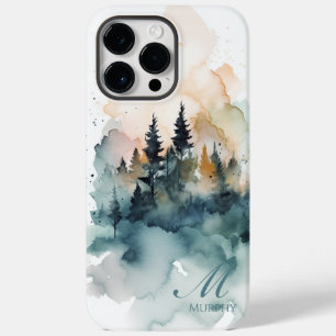Personalised Watercolor Abstract Art iPhone Case