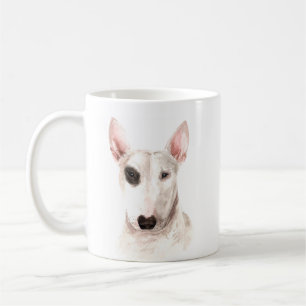 Personalised Watercolor Bull Terrier Coffee Mug