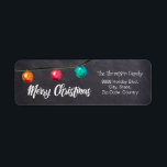 Personalised, Watercolor Christmas ball On black<br><div class="desc">Product Name: "Midnight Elegance: Personalised Watercolor Christmas Ball on Black Label" Product Description: Introducing "Midnight Elegance: Personalised Watercolor Christmas Ball on Black Label", where sophistication meets festive charm. This label is a stunning addition to your holiday collection, perfect for adding a touch of elegance to your seasonal correspondence and gifts....</div>