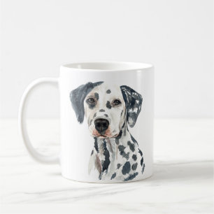 Personalised Watercolor Dalmatian Coffee Mug