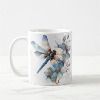 Personalised Watercolor Dragonfly Mug