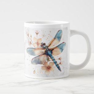 Personalised Watercolor Dragonfly Mug