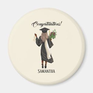 Personalised Watercolor Graduation (10) Magnet