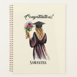 Personalised Watercolor Graduation (11) Planner