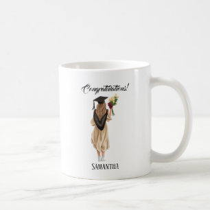 Personalised Watercolor Graduation (2) Coffee Mug