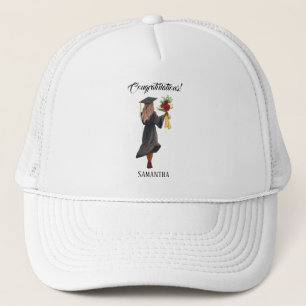Personalised Watercolor Graduation (5) Trucker Hat
