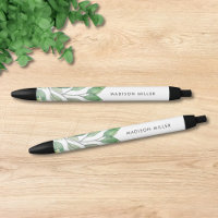 Personalised Watercolor Greenery
