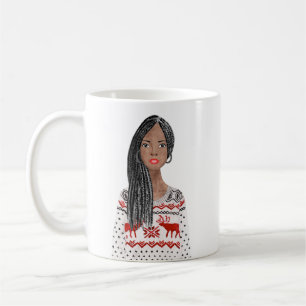 Personalised Watercolor Image Christmas Mug