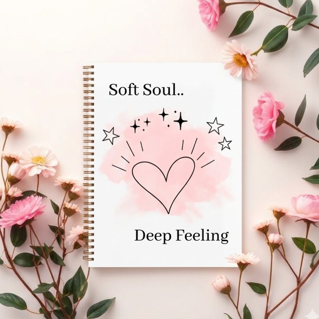 Personalised Watercolor Line Art Planner Notebook (Creator Uploaded)