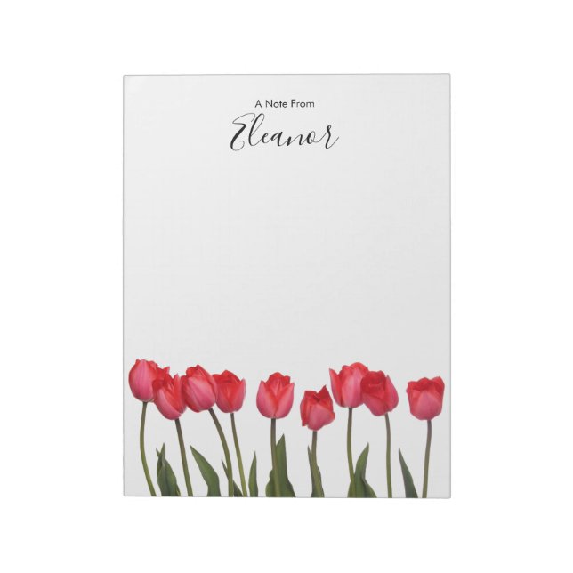 Personalised Watercolor  Notepad (Rotated)