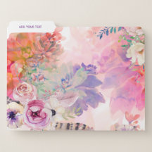 Personalised Watercolour Designer Files/Folders
