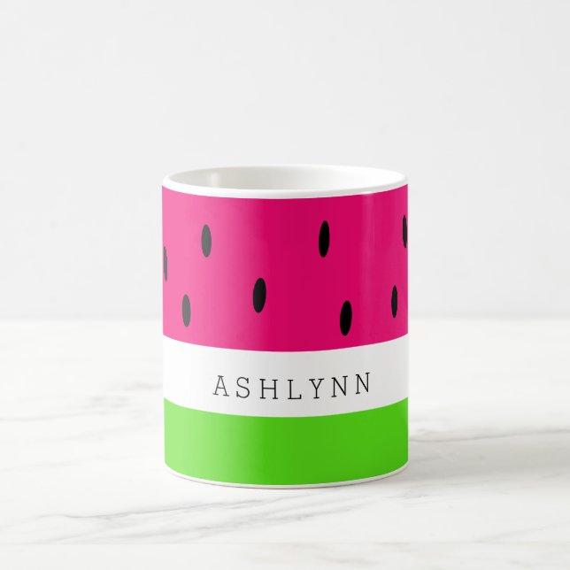 Personalised Watermelon Coffee Mug (Center)
