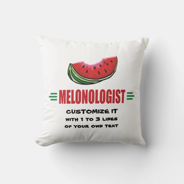 Personalised Watermelon Cushion (Front)