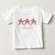 Personalised Watermelon patriotic Toddler shirt