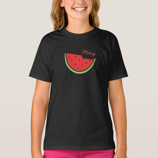 Personalised Watermelon Summer T-Shirt (Front)