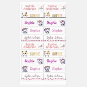 Personalised Waterproof Name Labels For Kids