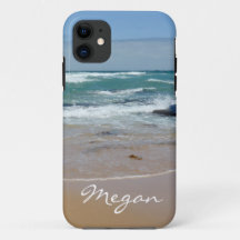 Personalised Waves Beach Case-Mate iPhone 11 Case