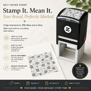 Personalised Wax Seal Self-Inking Stamp