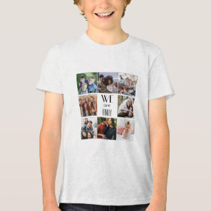Personalised "We Are Family" Photo Template Tri-Blend Shirt