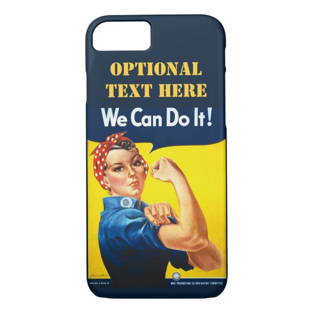 Personalised We can do it Case-Mate iPhone Case (Back)