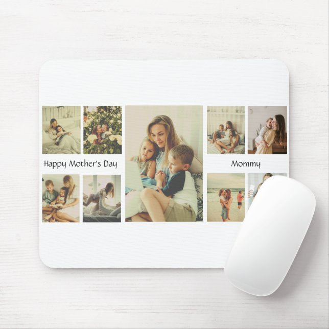 Personalised We Love You Mummy Mouse Pad Gift (With Mouse)